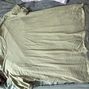 Aerie oversized green tee